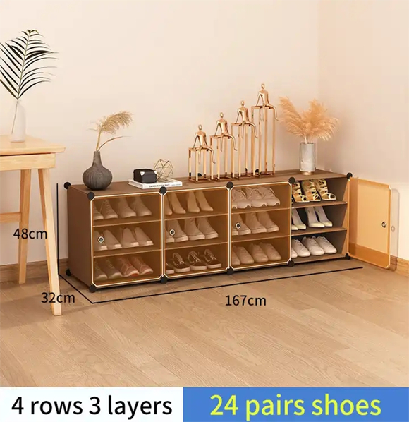 plastic shoe rack